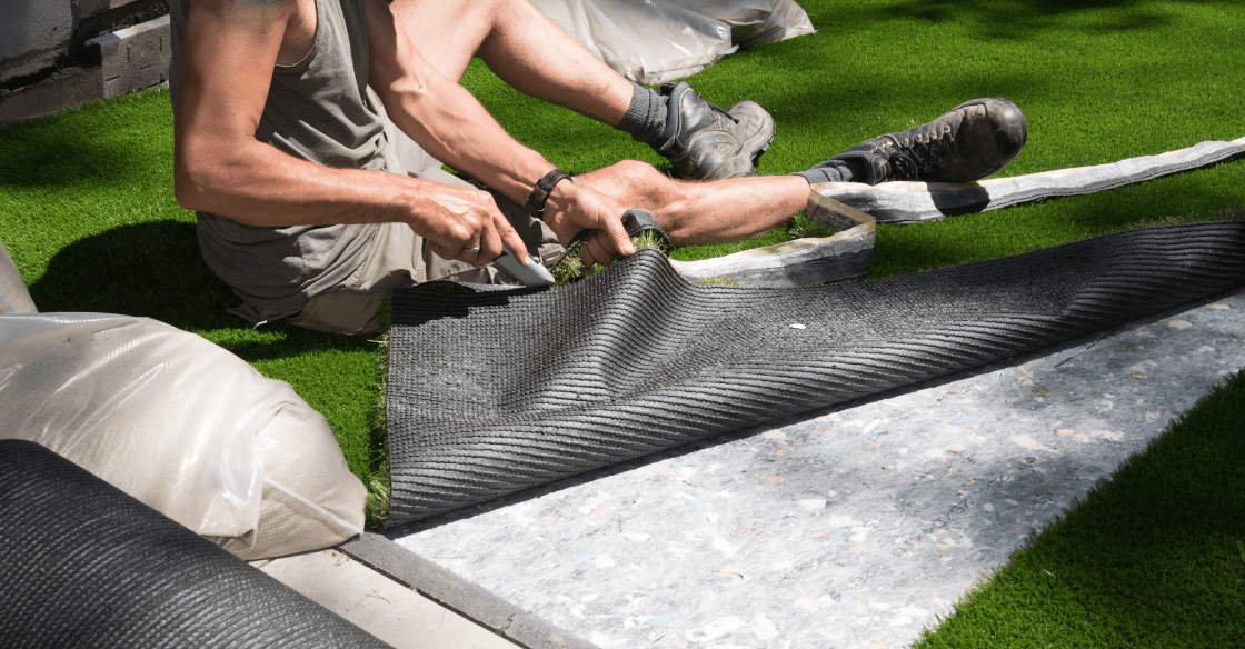 Artificial turf installation 